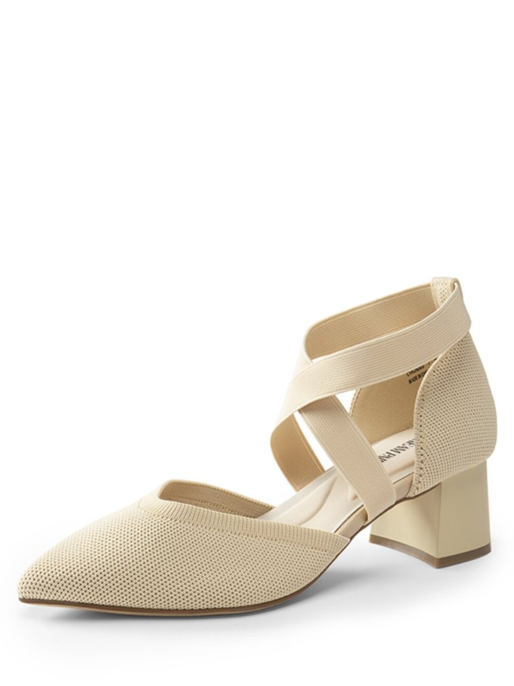 DREAM PAIRS Pointed Toe Criss Cross Pumps